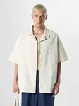 VAMOS CLO Košeľa  béžová