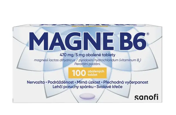 Magne B6 470 mg/5 mg 100 tablet