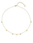 Hot Diamonds Jemný pozlátený náhrdelník s diamantom Jac Jossa Soul DN150