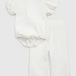 GAP Baby sametový outfit - Holky