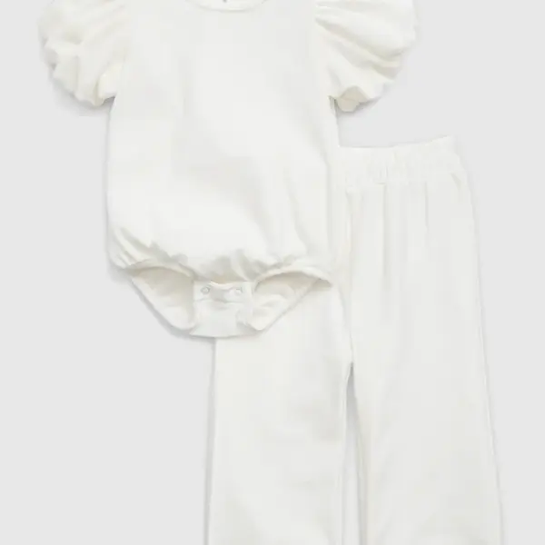 GAP Baby sametový outfit - Holky