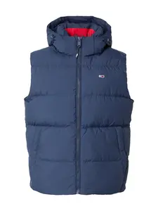 Tommy Jeans Vesta 'Essential'  tmavomodrá / červená / biela