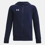 Under Armour Mikina UA Rival Fleece FZ Hoodie-BLU - Kluci