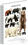 NOTIQUE Špirálový blok Animalium – Medveďovité šelmy
