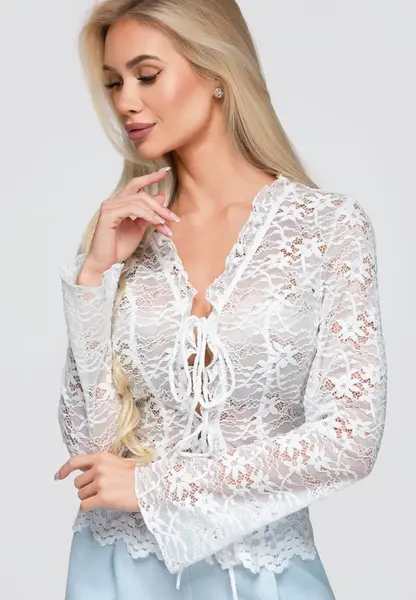 Krajková halenka Ombre