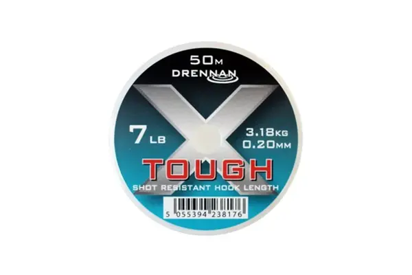 Drennan vlasec X-Tough Hooklink 50m 0,24m 4,50kg