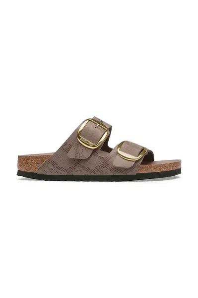 Birkenstock  pantofle dámské kožené Arizona Big Buckle Synthetics Python