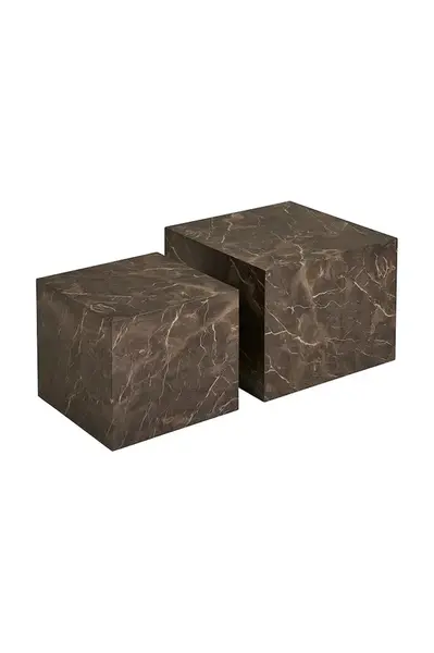 House Nordic  Stůl  Prague 36 x 40 / 50 x 40 cm 2-pack