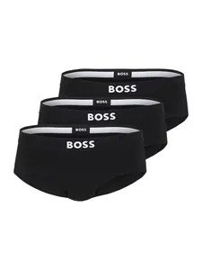 BOSS Nohavičky  čierna / biela