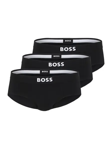 BOSS Nohavičky  čierna / biela
