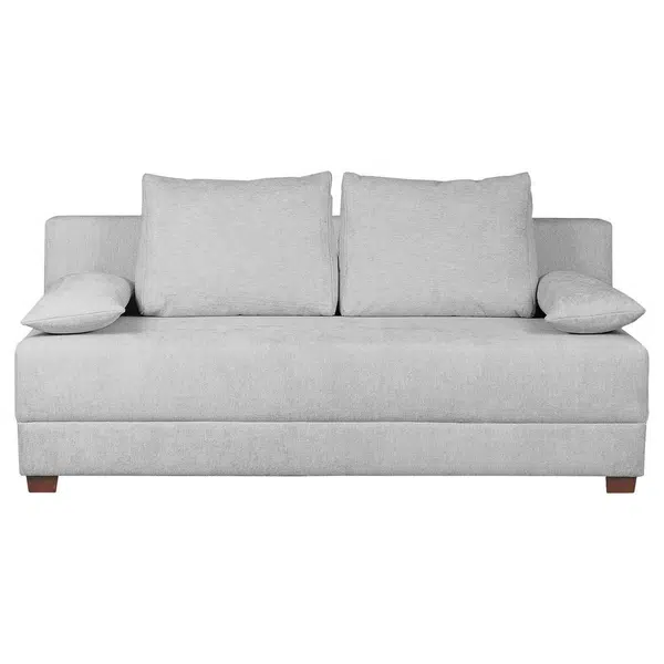 MID.YOU ROZKLÁDACÍ POHOVKA, textil, světle šedá