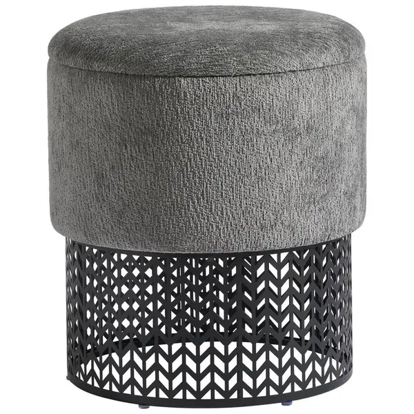 MID.YOU TABURET, kompozitní dřevo, textil, kov, 40/44/40 cm