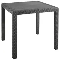 ZAHRADNÍ STŮL, plast, 79/79/72 cm