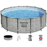 BESTWAY 5619D - Bazén s konstrukcí Steel Pro Max 427 x 122cm + kartušová filtrace