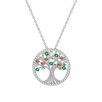 Beneto Stříbrný náhrdelník se stromem života AGS1139/47