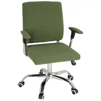 MID.YOU OTOČNÁ ŽIDLE, plochá tkanina, zelená