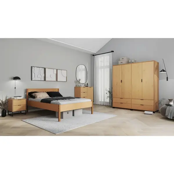 MID.YOU POSTEL, 140/200 cm, hnědá