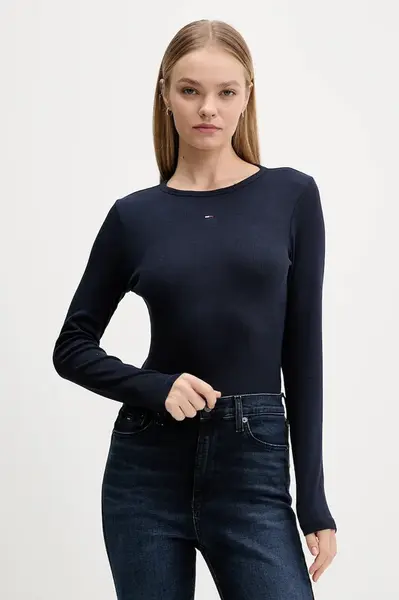 Tričko s dlouhým rukávem Tommy Jeans 2-pack