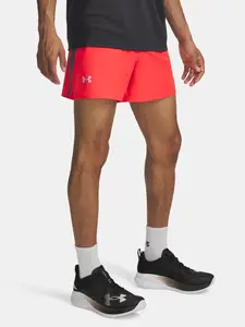Men's shorts Under Armour UA LAUNCH 5'' SHORTS-RED - Men