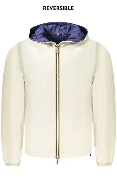 Obojstranná pánska bunda K-WAY béžová