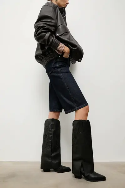 Westernové kožené boty Answear.LAB