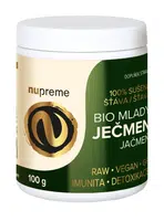Nupreme Mladý jačmeň premium 100 g BIO