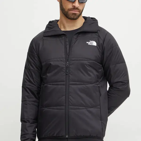 Športová bunda The North Face Quest čierna farba, prechodná, NF0A5IBRKX71