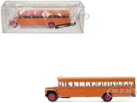 School Bus Orange 1/87 (HO) Plastic Model by Promotex
