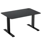 ACGAM JSZ-3 Height-Adjustable Standing Desk Frame Black + Black Desktop