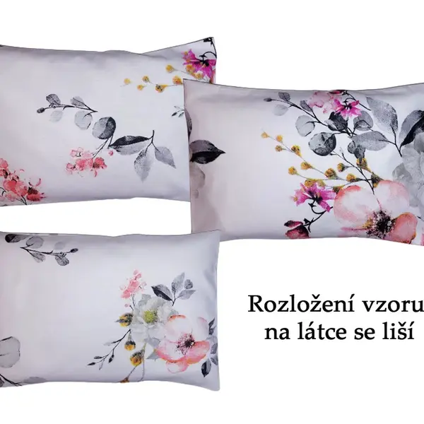 Nahřívací polštářek pohankovo/špaldový, Šípková růže