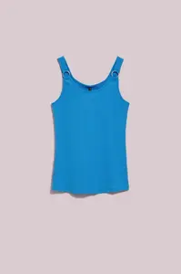 DÁMSKÝ TOP L-TS-4063 SVĚŽÍ MODRÁ