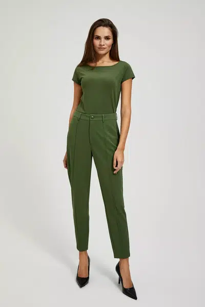 Marisse Women's Trousers L-Sp-4306 Khaki