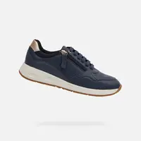 Dark blue women's sneakers Geox Bulmya - Women's