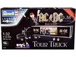 Level 3 Model Kit Kenworth Tour Truck "AC/DC Rock or Bust" 1/32 Scale Model by Revell