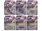 "Military" Set B of 6 pieces 2024 Release 1 Limited Edition Diecast Models by Johnny Lightning