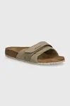 Semišové šľapky Birkenstock Oita