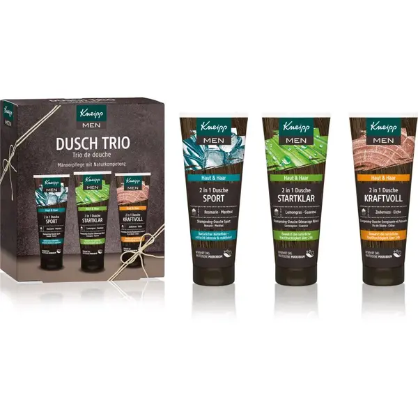 Kneipp Men Shower Trio darčeková sada do sprchy pre mužov