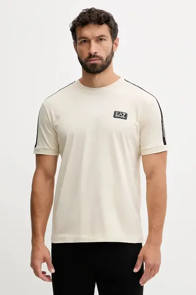 Bavlněné tričko EA7 Emporio Armani