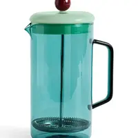 Pístový kávovar HAY French Press 1 L tyrkysová barva