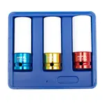 Úderové hlavice 1/2", 17 - 21 mm, s krytkou na ALU kola, sada 3 ks - ASTA