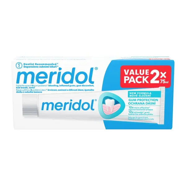Meridol Gum Protection zubní pasta na ochranu dásní 2x75 ml duopack