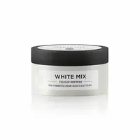 Maria Nila Vyživující maska bez barevných pigmentů k dotvoření pastelových odstínů White (Colour Refresh Mask) 100 ml