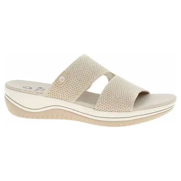 Dámské pantofle Jana 8-27270-43 beige-gold 41