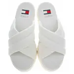 Dámské pantofle Tommy Hilfiger EN0EN02465 Ecru 39
