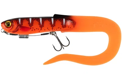 Fox rage gumová nástraha slick eel loaded uv red wake - 35 cm 102 g #3/0