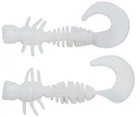 Berkley gumová nástraha powerbait power curly milky white - 5,5 cm 10 ks