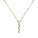 Morellato Okouzlující pozlacený náhrdelník s krystaly Poetica SAUZ07