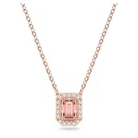 Swarovski Okouzlující bronzový náhrdelník s krystaly Millenia 5614933