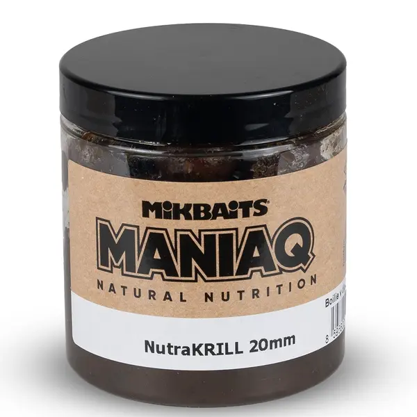 Mikbaits boilie v dipu maniaq nutrakrill 250 ml - 24 mm
