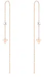 Tamaris Fashion dlouhé bronzové náušnice TJ-0006-E-12